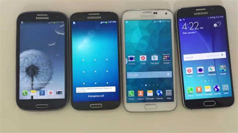 Samsung Galaxy S6 vs S5 vs S4 vs S3 vs S2 vs S1 Drop Test